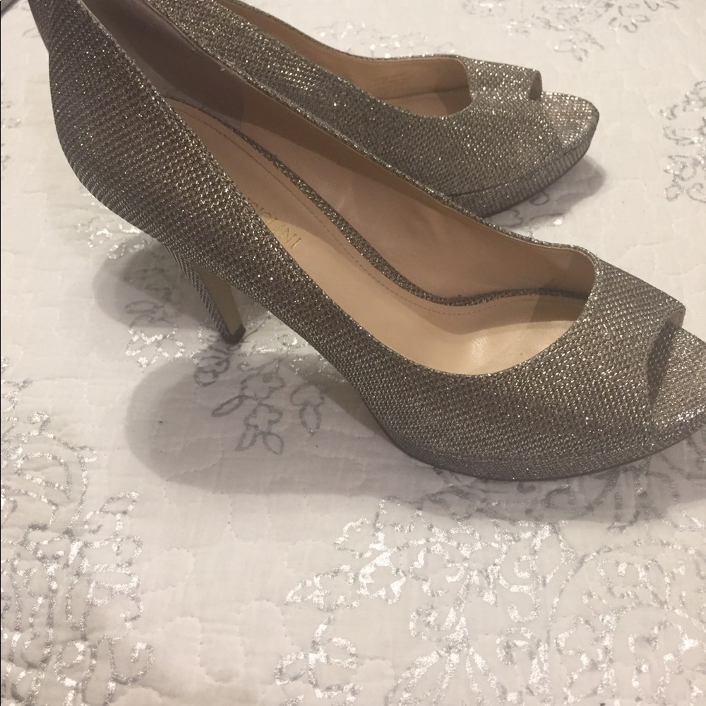 Enzo Angiolini Silver shoes