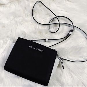 Michael Kors Selma Mini Saffiano Leather Crossbody