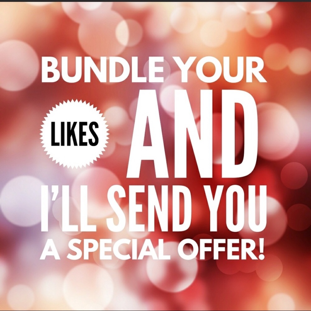 15% off 2+ items!!! 😱😱😱 Bundle!