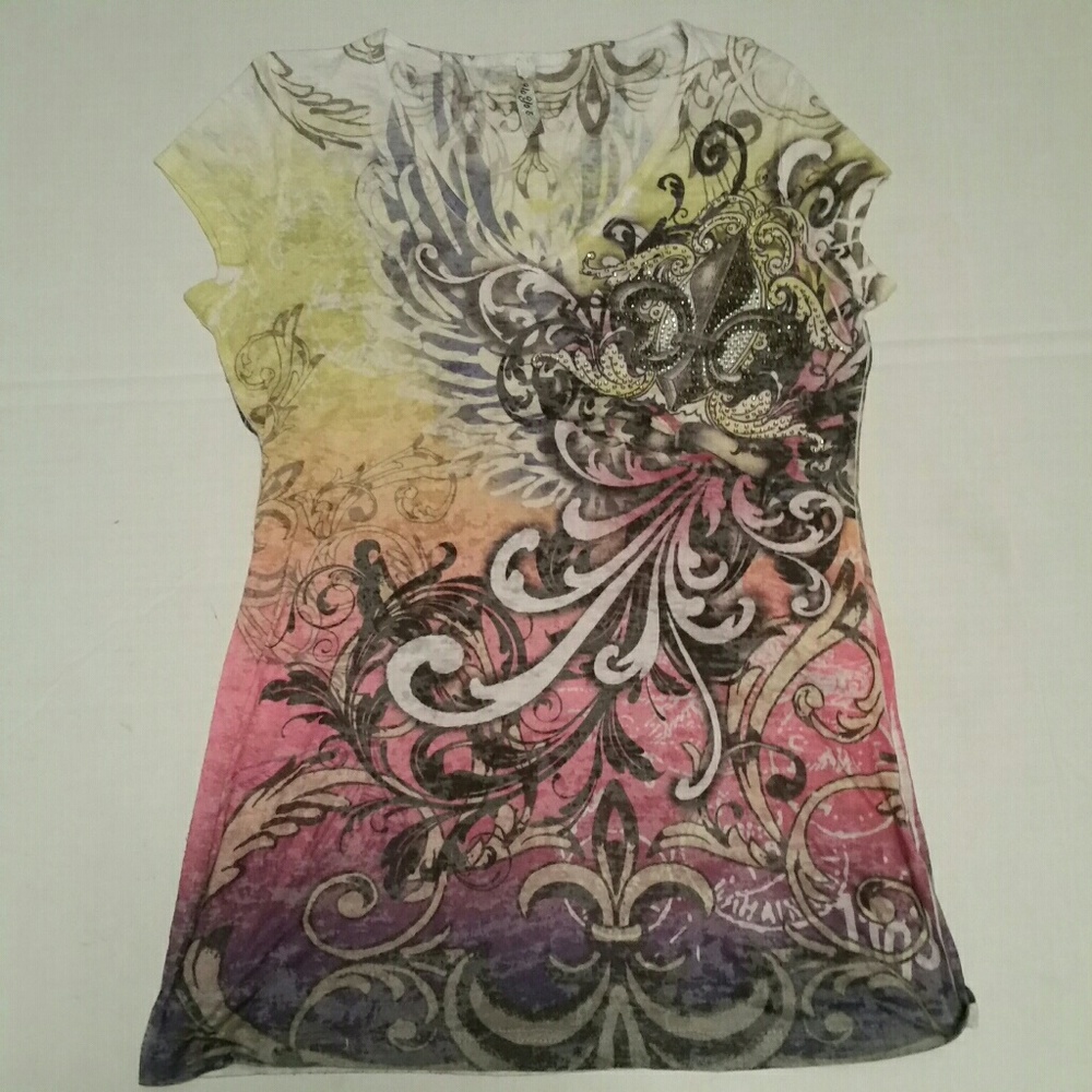 Chico's Yo Yo 5 Size Small short sleeve t-shirt
