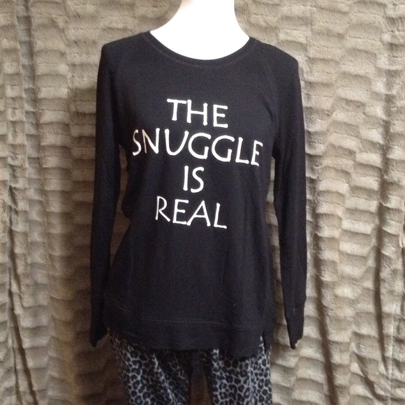 "The Snuggle is Real" Pajamas S-XL - Picture 2 of 7