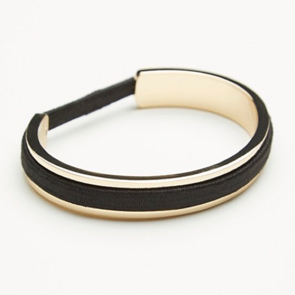 Bun Cuff BRACELET Hair Tie Gold Silver HOLDER NEW - Picture 3 of 4