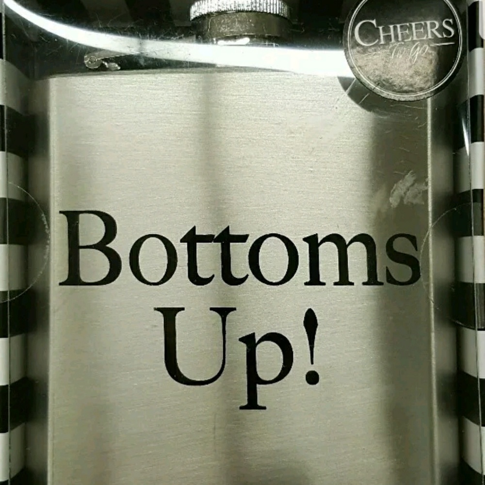 Hip Flask * Siver * New * 6oz