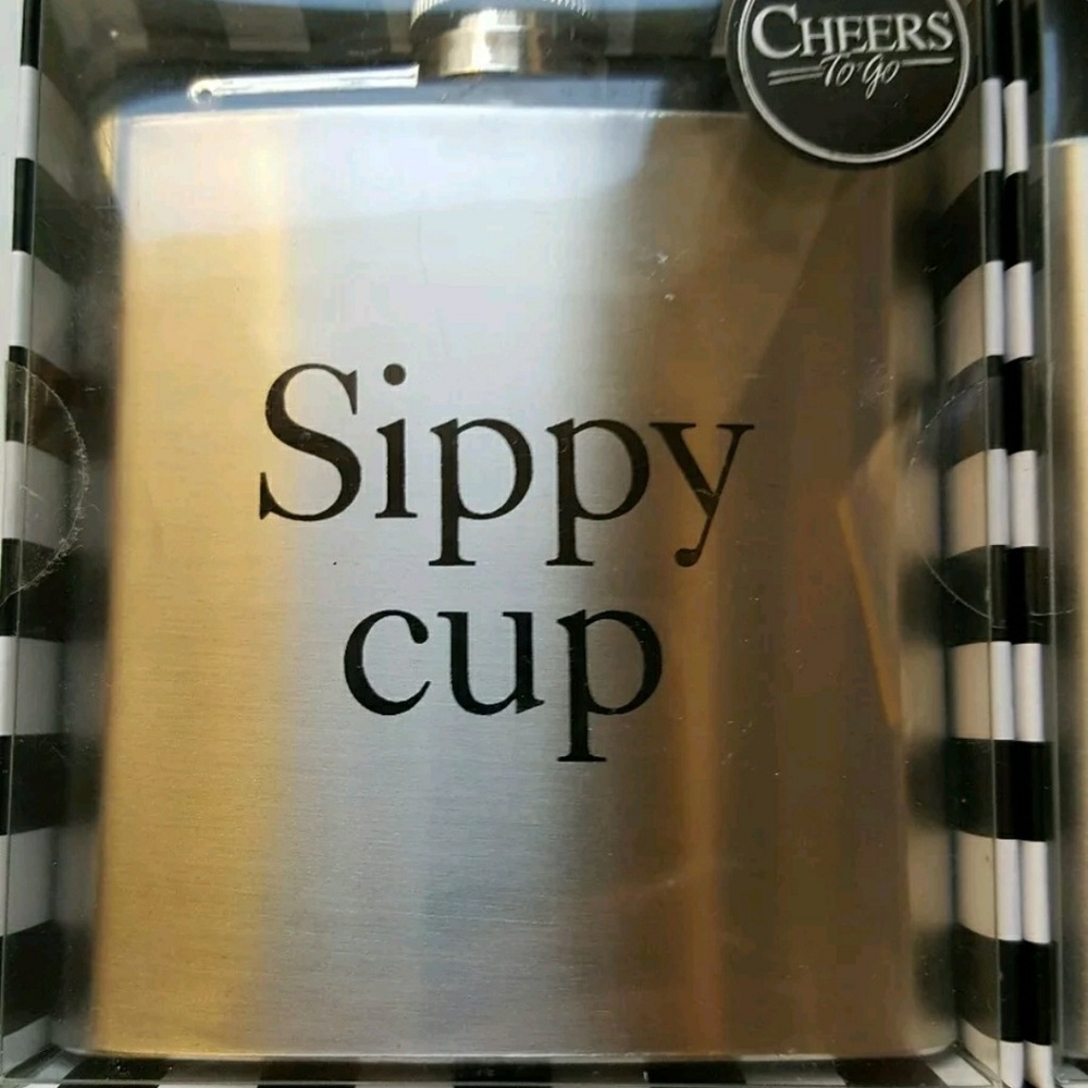 Hip Flask * Siver * New * 6oz