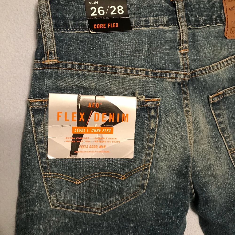 AE flex denim