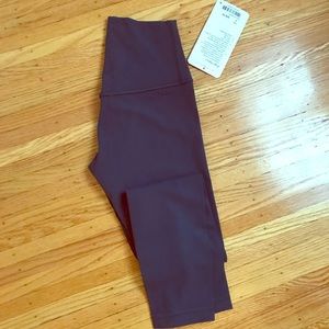 Lululemon Align Pant II, Size 2, Mach Blue, NWT