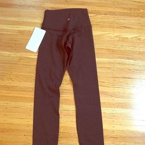 Lululemon Align Pant II, Size 2, Pelt, NWT