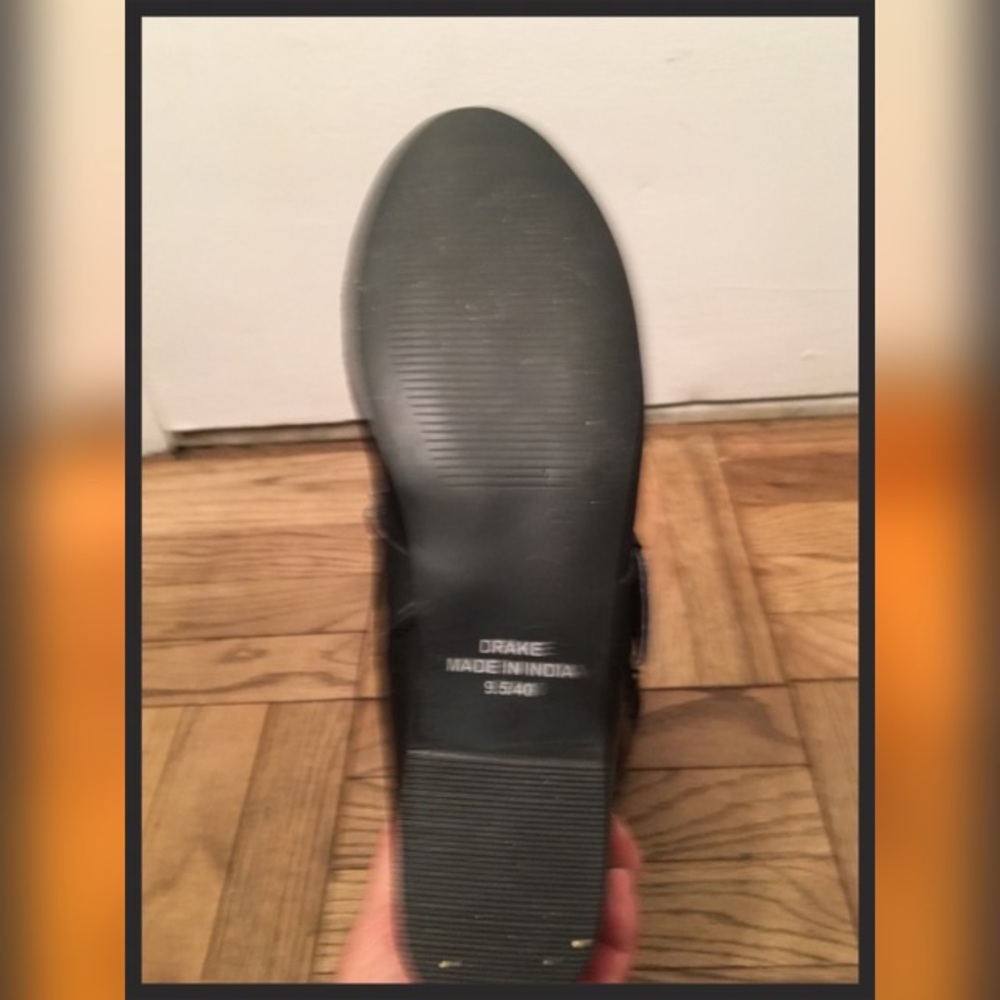 Designer Black Suede Flat Boots - Picture 7 of 8