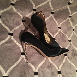 SAM EDELMAN leather heel. @katherineasb
