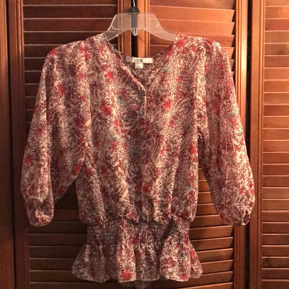 Forever 21 peasant blouse
