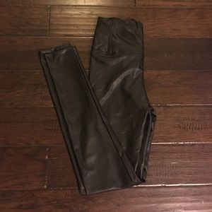 Faux Leather Leggings