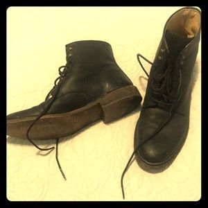 Frye combat boots
