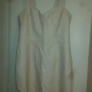French Connection Leather Dress