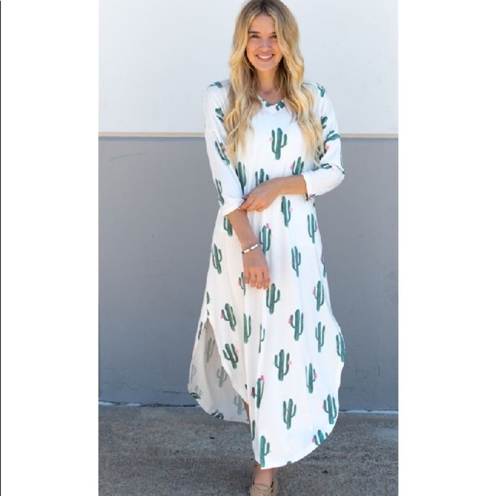 🌵3/4 sleeve Maxi dress🌵