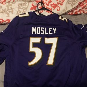 CJ Moseley Ravens jersey