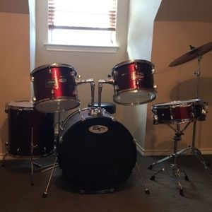Drums he wants for Christmas!