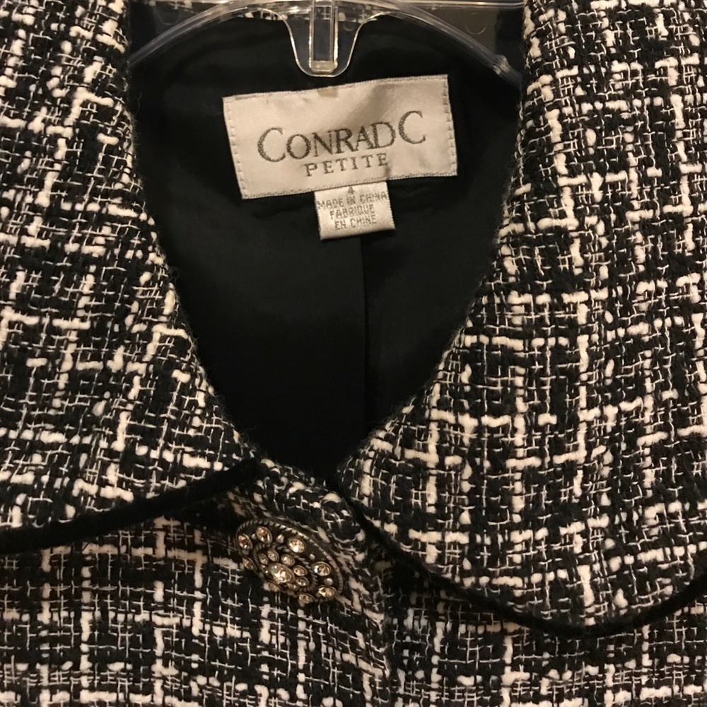 Black & white tweed jacket - Picture 2 of 5