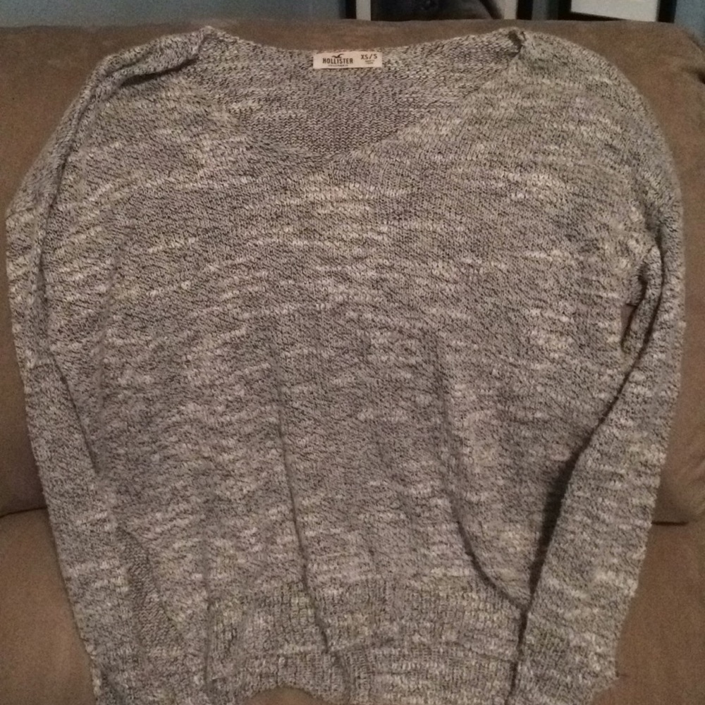 Hollister v neck slouchy sweater