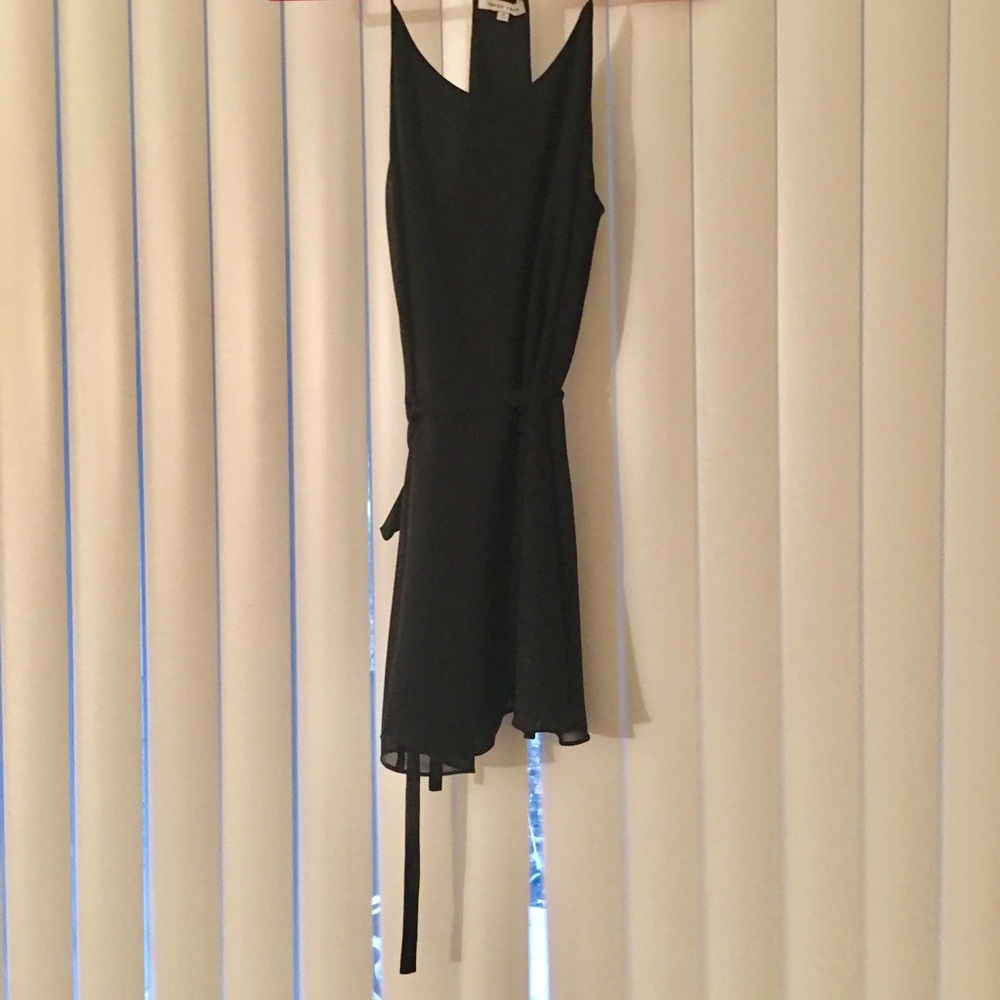 Black sheer tunic
