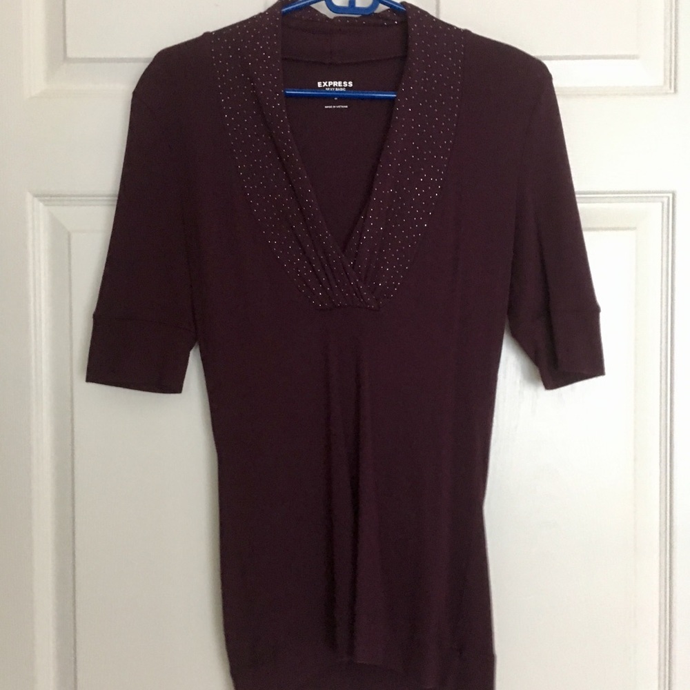 EXPRESS 3/4 length sleeve top