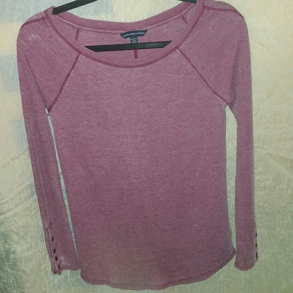 Ladies AE Outfitters Oversized Thermal Sz XXS