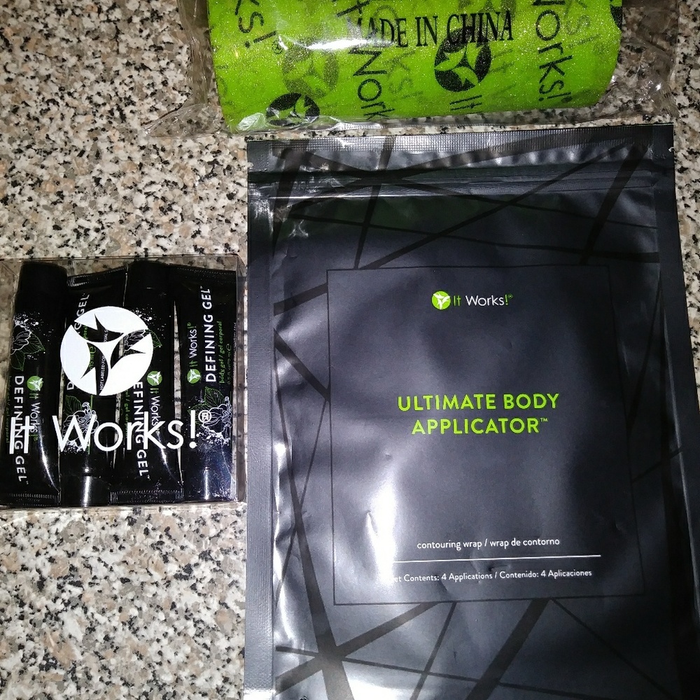 It works wraps, tape and defining gel