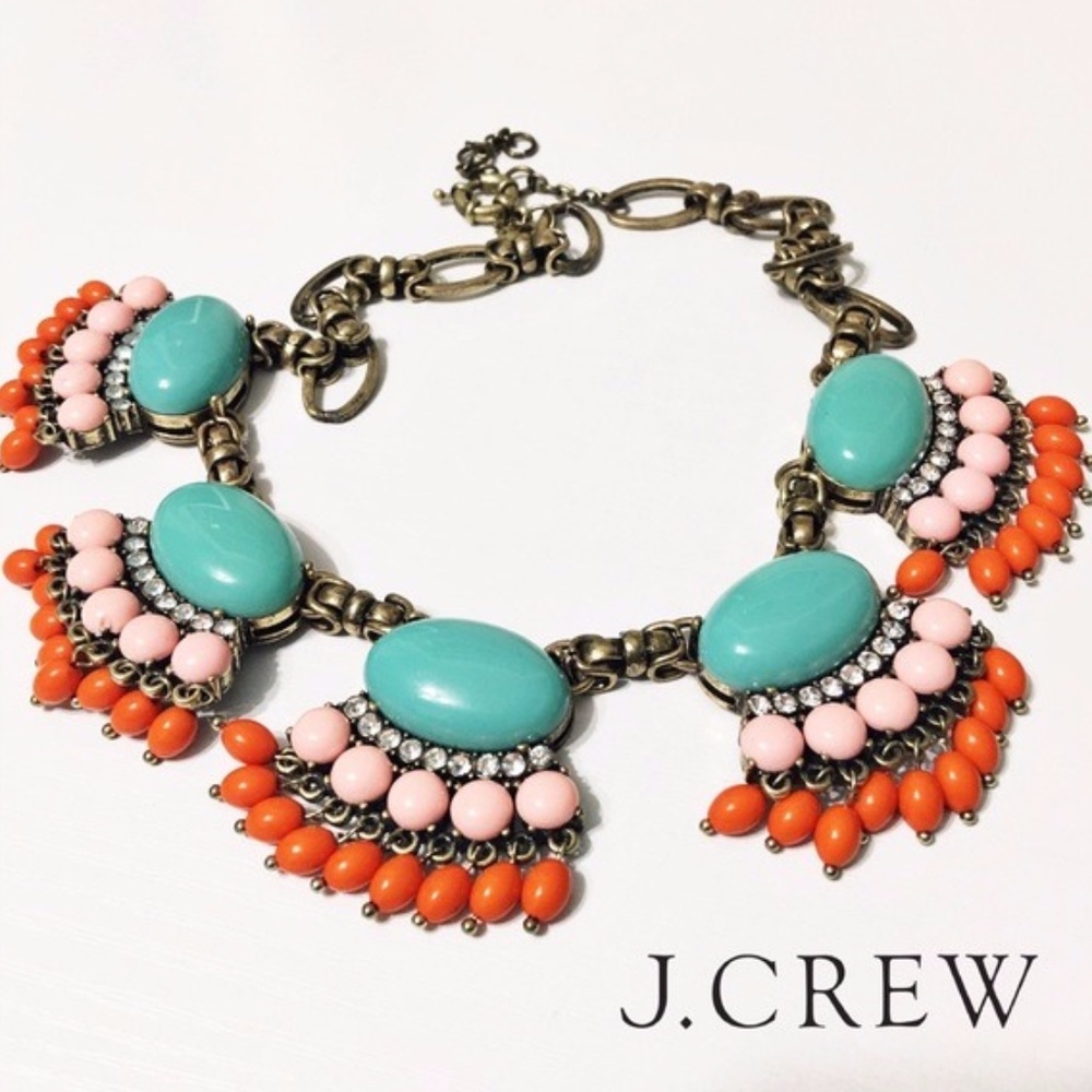 J. Crew Fan Necklace