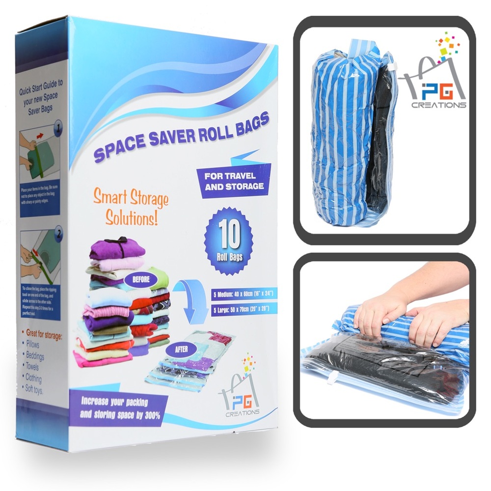 2 BOXES!!!! 20 Space Saver Bags!! (medium & large)