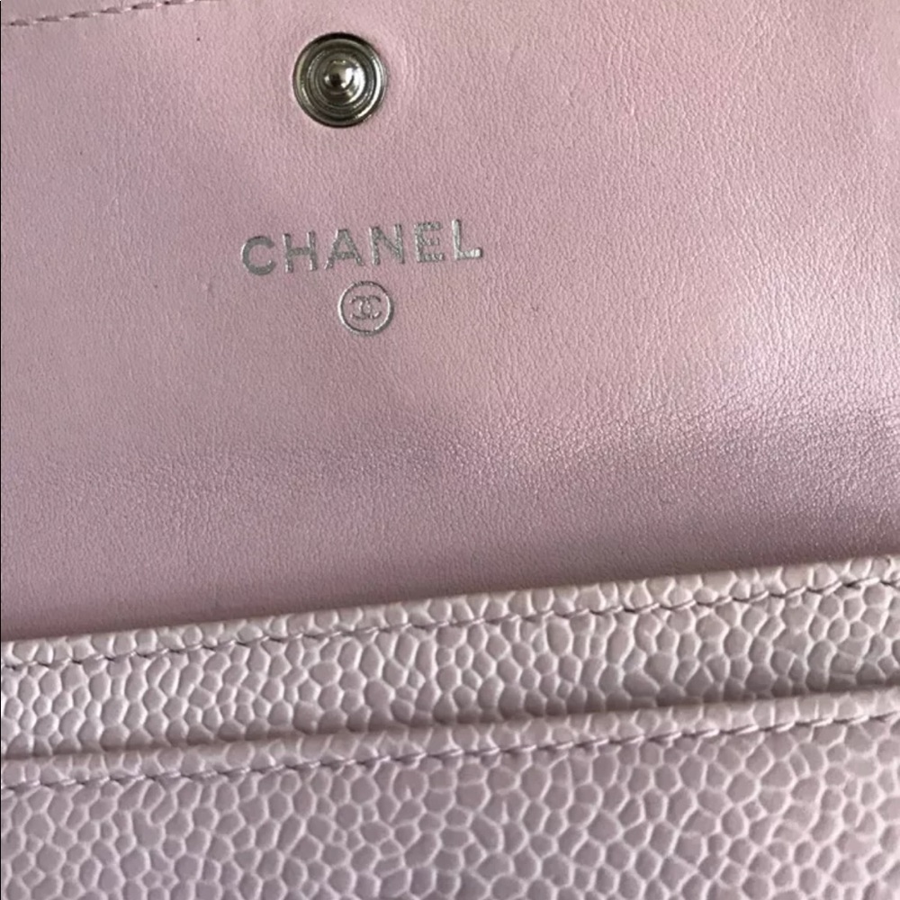 CHANEL Timeless CC Card Holder in Pink - Picture 6 of 16