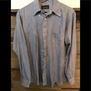 Button down Dress shirt- fits a muscular build.