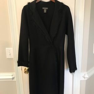 Banana Republic long wool sweater coat trench