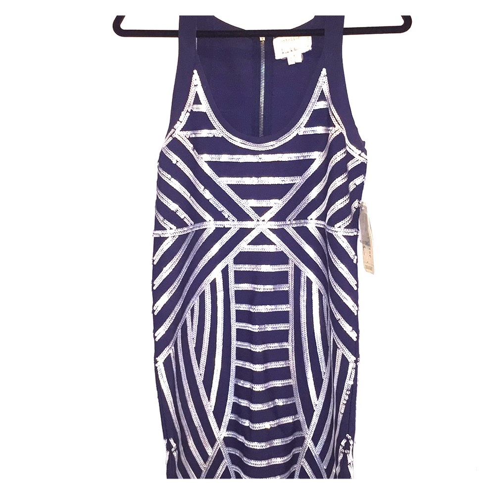 NWT! Artelier Nicole Miller Sequin Cocktail Dress!