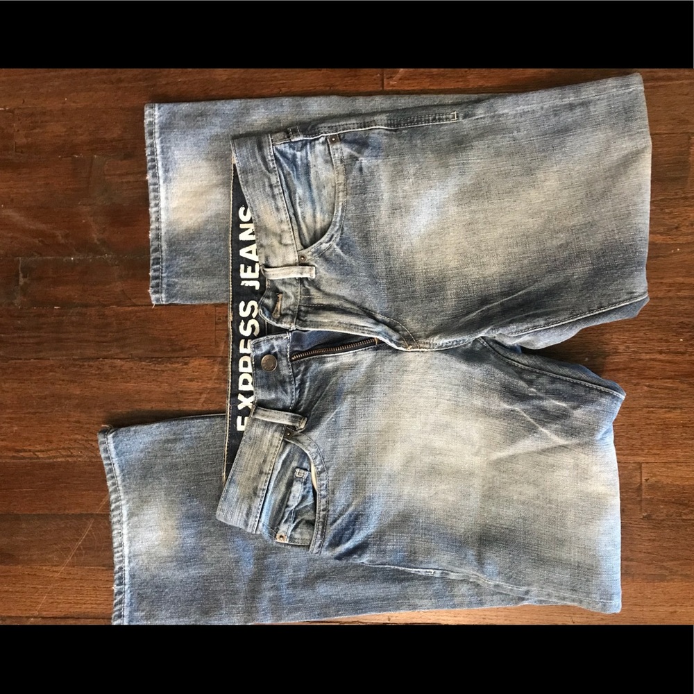 Men’s straight bootcut pants- fitted