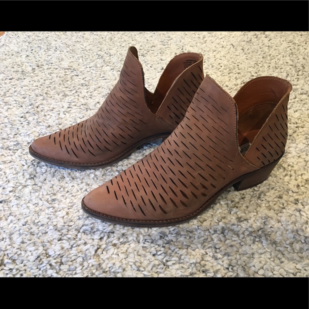 Steve Madden Perforated Leather Booties