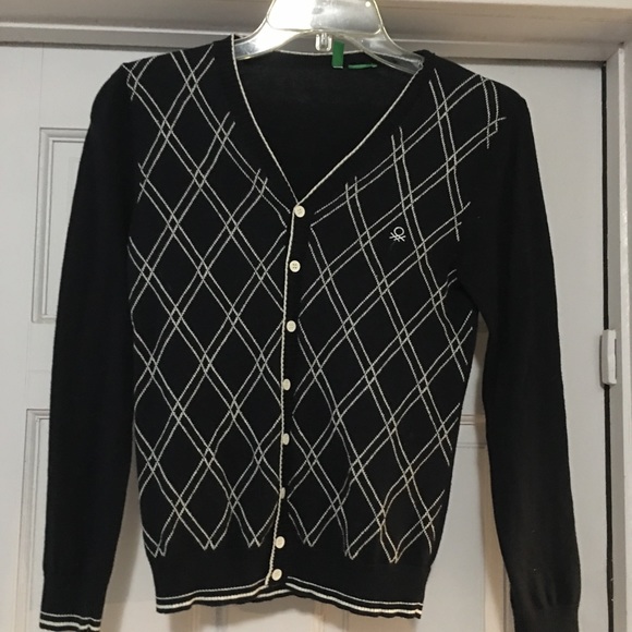 United Colors Of Benetton Sweaters - ❤️❤️BEAUTIFUL BENETTON NAVY CARDIGAN SWEATER ❤️❤️
