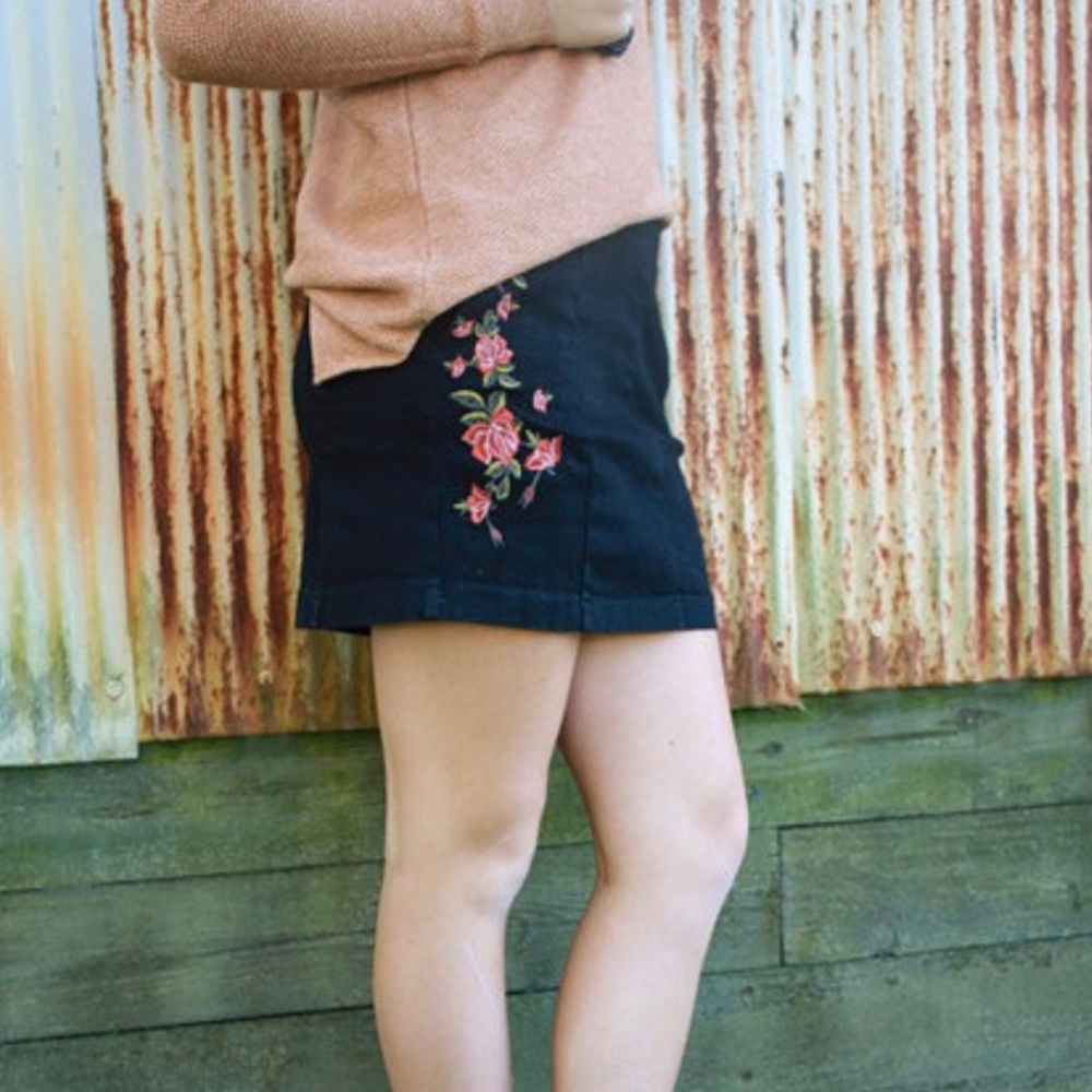 Embroidered Skirt