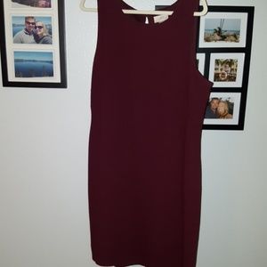 Loft xl maroon dress