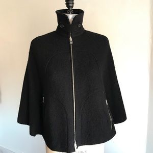 Early 2000s Armani Exchange Black Capelet