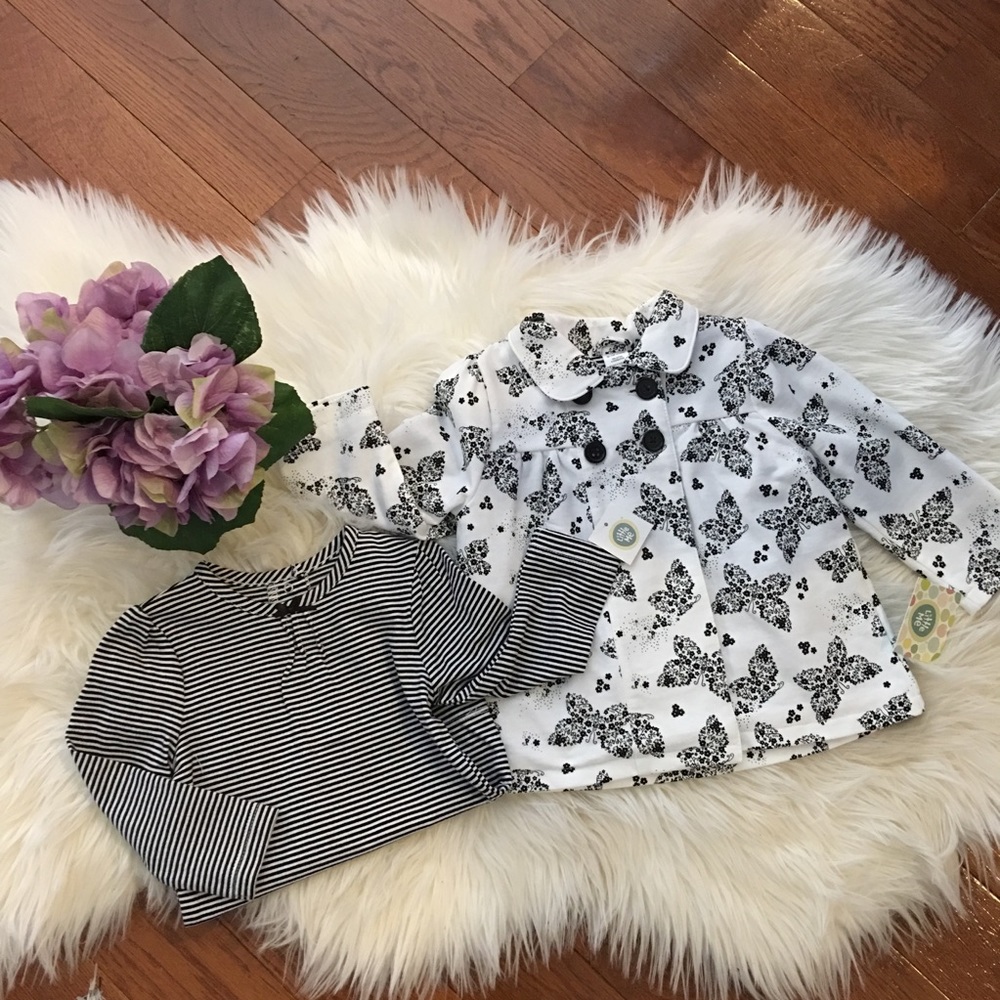 Adorable 2 piece top set