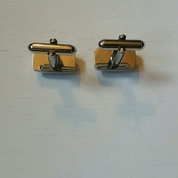 Men's silver cufflinks - Picture 3 of 3