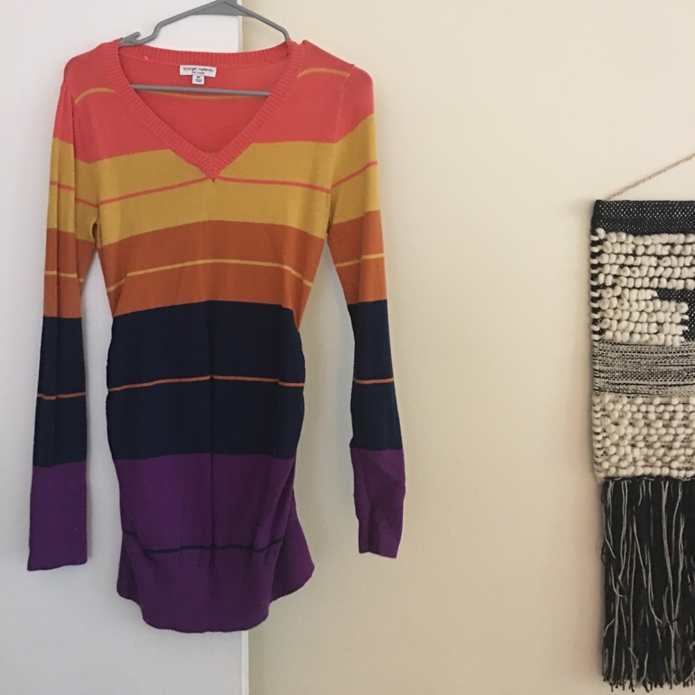 Size XS Liz Lange maternity sweater dress/tunic
