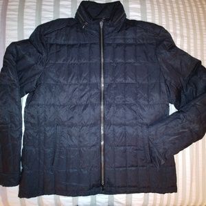 Quited style puff jacket