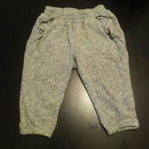 Baby Gap heather gray sweats 3-6mo