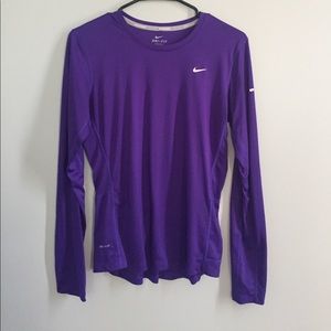 Purple Nike long sleeve