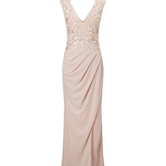 LipsyLondon MichelleKeegan sequin nude prom dress - Picture 4 of 7