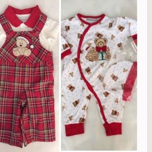 🌟BOGO 4 pcs. Holiday Outfit 3mos ️NWOT