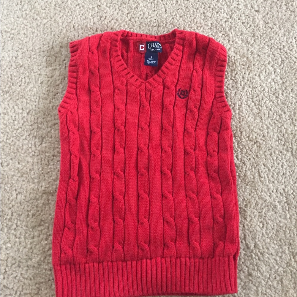 NBW! Boys pullover vest!