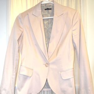 Sisley Blush Pink Cotton Blazer