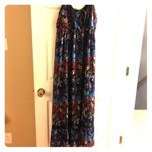 Torrid Sz 2 Floral Maxi Dress