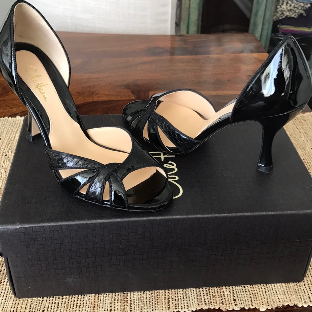 Cole Haan patent leather D'Orsay